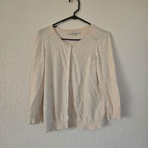 Ann Taylor Loft Button Up Cardigan Size Medium